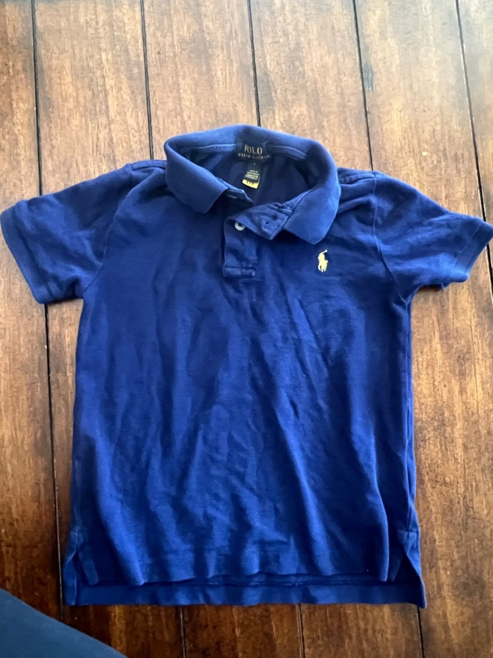 🎉🎉 5 for $20🎉🎉Ralph Lauren Boys Polo Shirt in Royal Blue with Yellow Pony